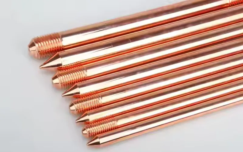 Copper-Bonded Ground Rods