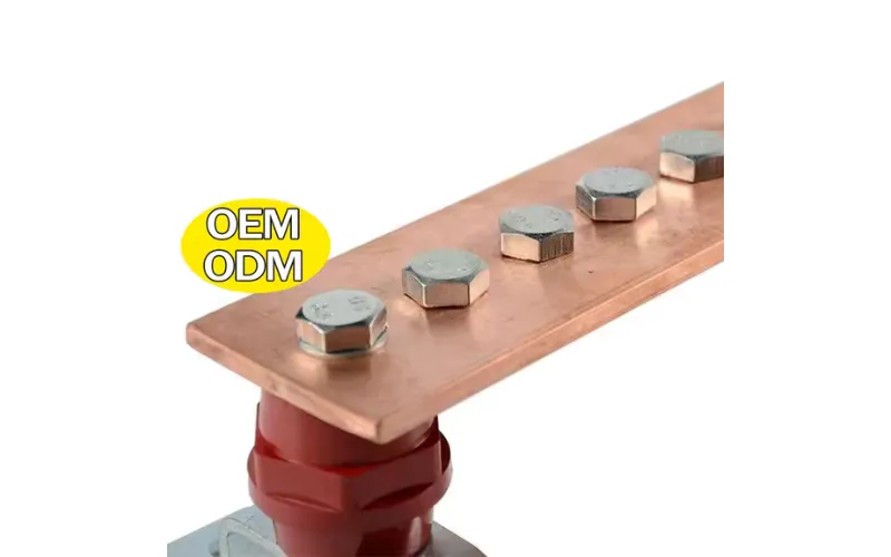 Copper Busbar (Galvanized Steel Variant Available)