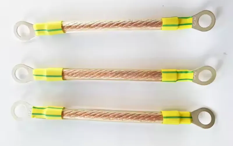 Insulated Copper Conductor/Yellow and Green PVC Copper Stranded Wire